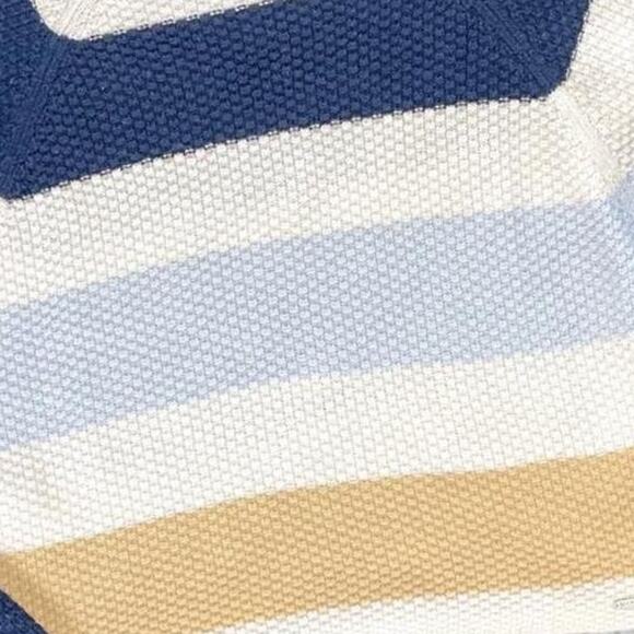 Hollister Boyfriend Sweater | Waffle Knit | XS (Oversized) | Nautical Stripes - Picture 4 of 8